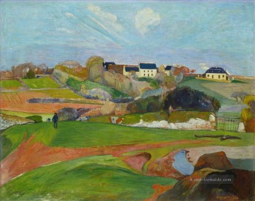 Paul Gauguin Werke - Landschaft in Le Pouldu Paul Gauguin